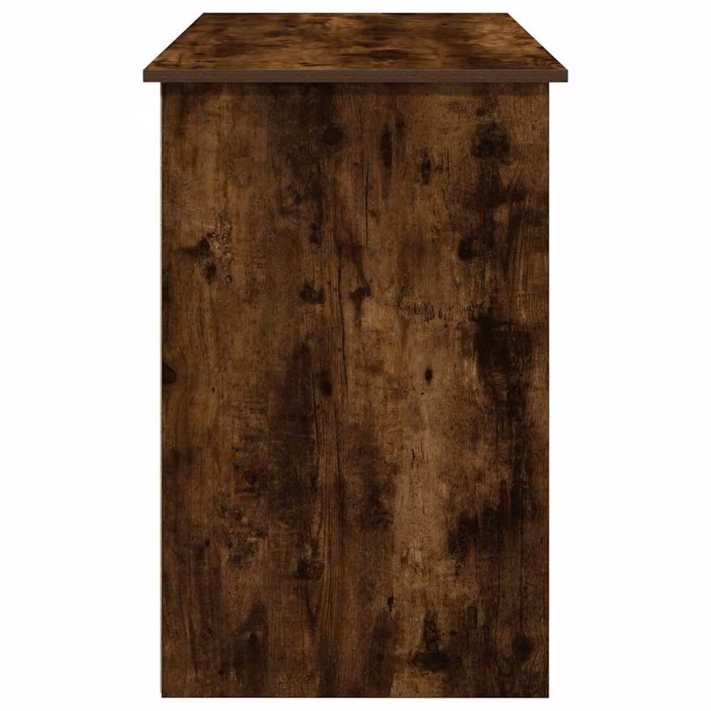 Berkfield Home Smoked Oak Writing Desk in Brown, W/D/H: 102 x 50 x 75 cm – 5