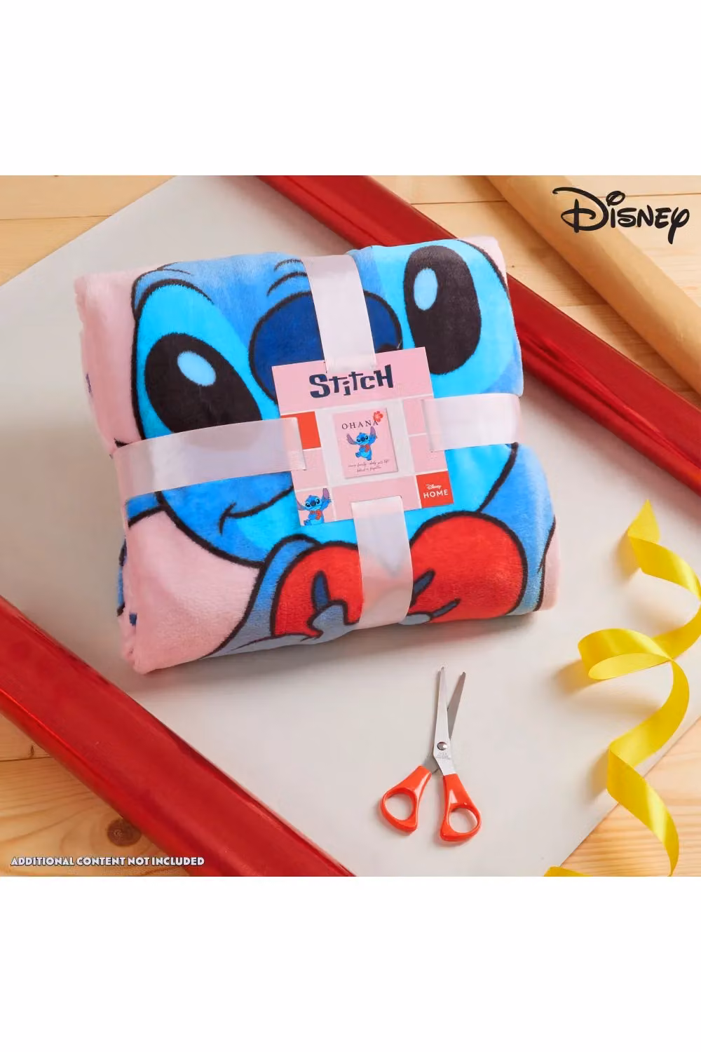 Disney Stitch Pink Fleece Throw Blanket W/D: 150 x 130 cm – 3