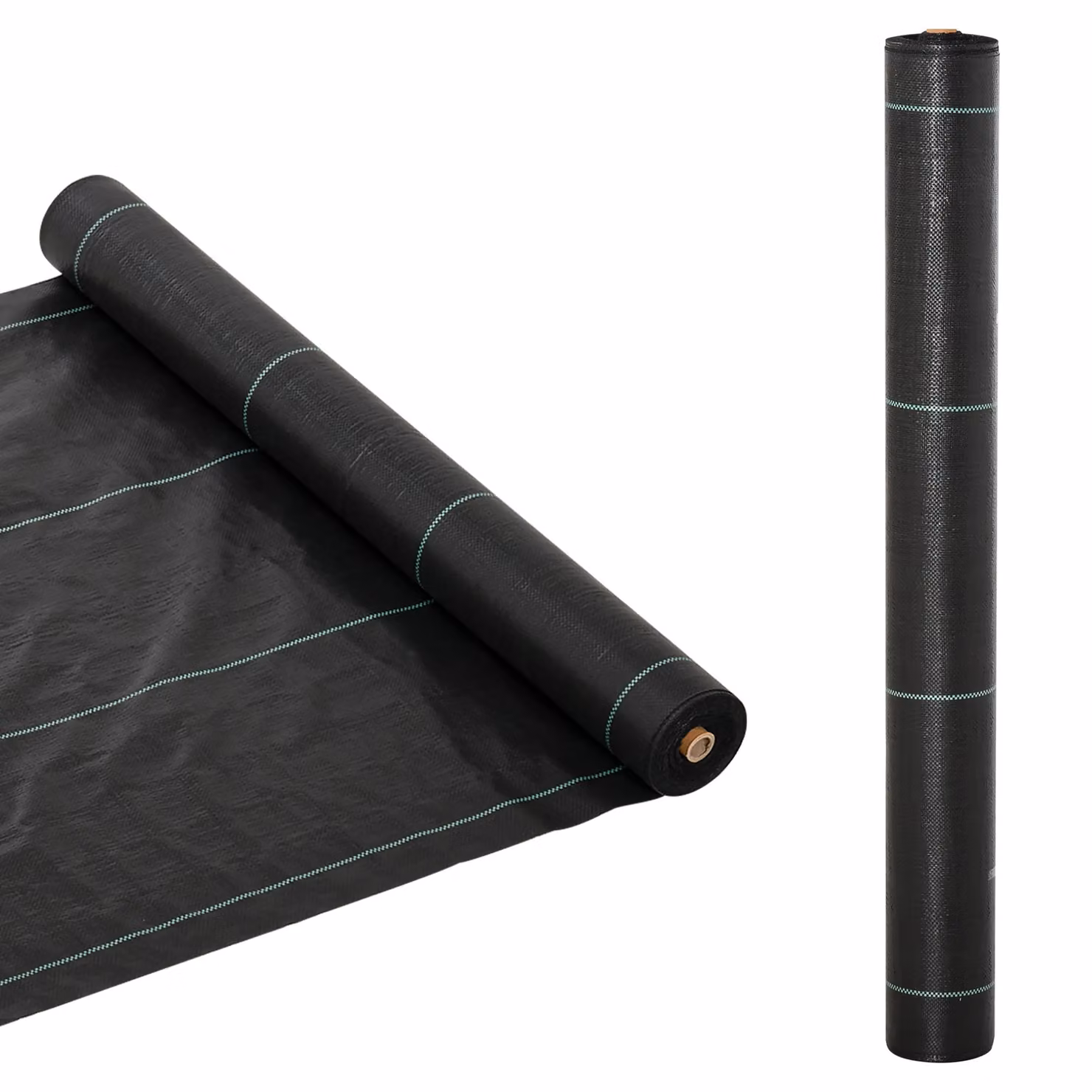 OUTSUNNY Black Weed Barrier Fabric, 1 x 50m – 2