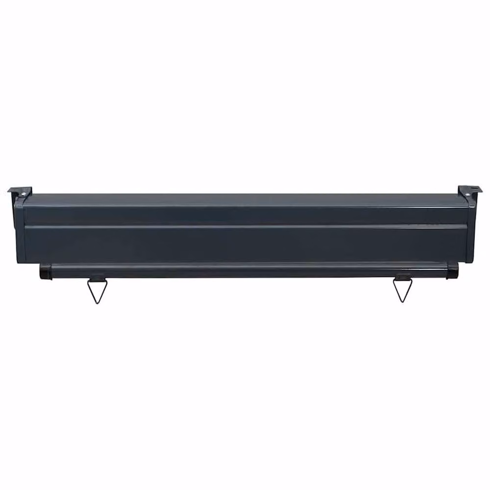 Berkfield Home Brown Balcony Side Awning, W/H: 105 x 250 cm – 4