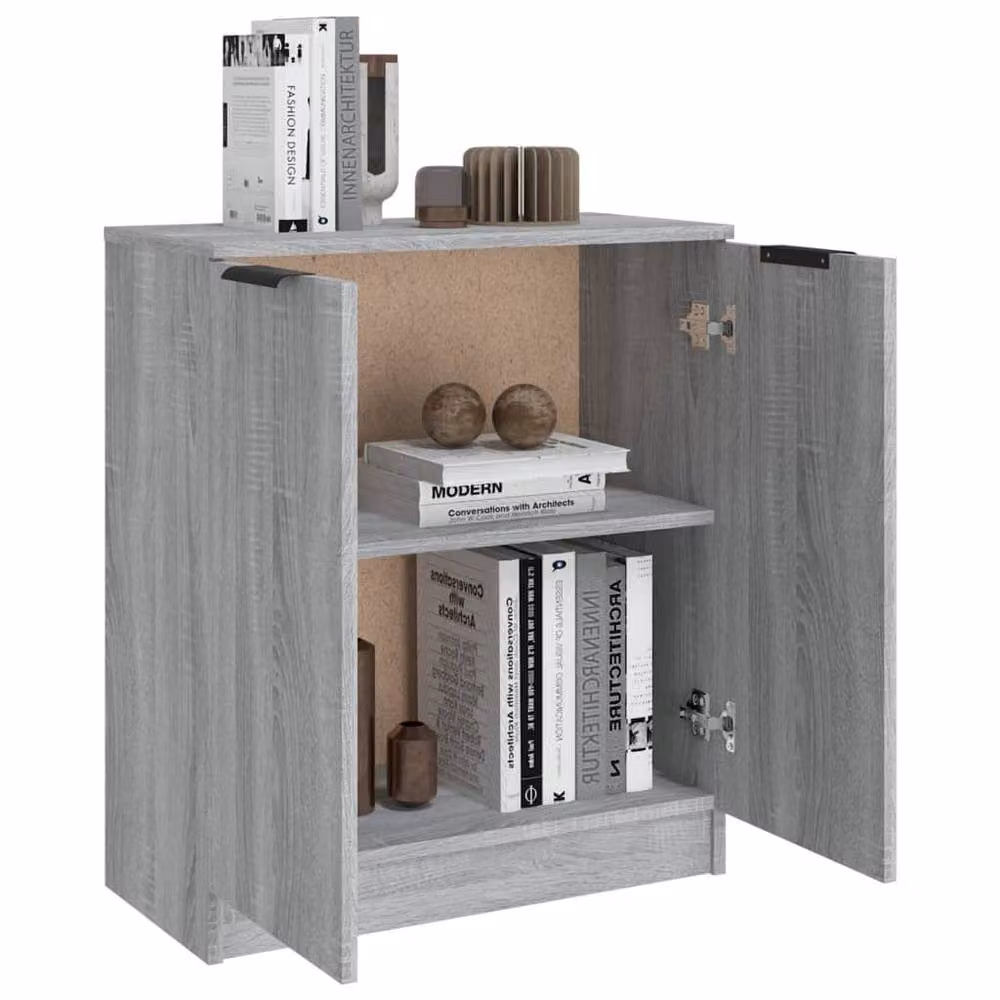 Berkfield Home Grey Sonoma Sideboard, W/D/H: 60 x 30 x 70 cm – 2
