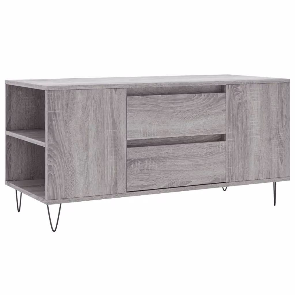 Berkfield Home Grey Sonoma Coffee Table, W: 102 cm, D: 44.5 cm, H: 50 cm – 2