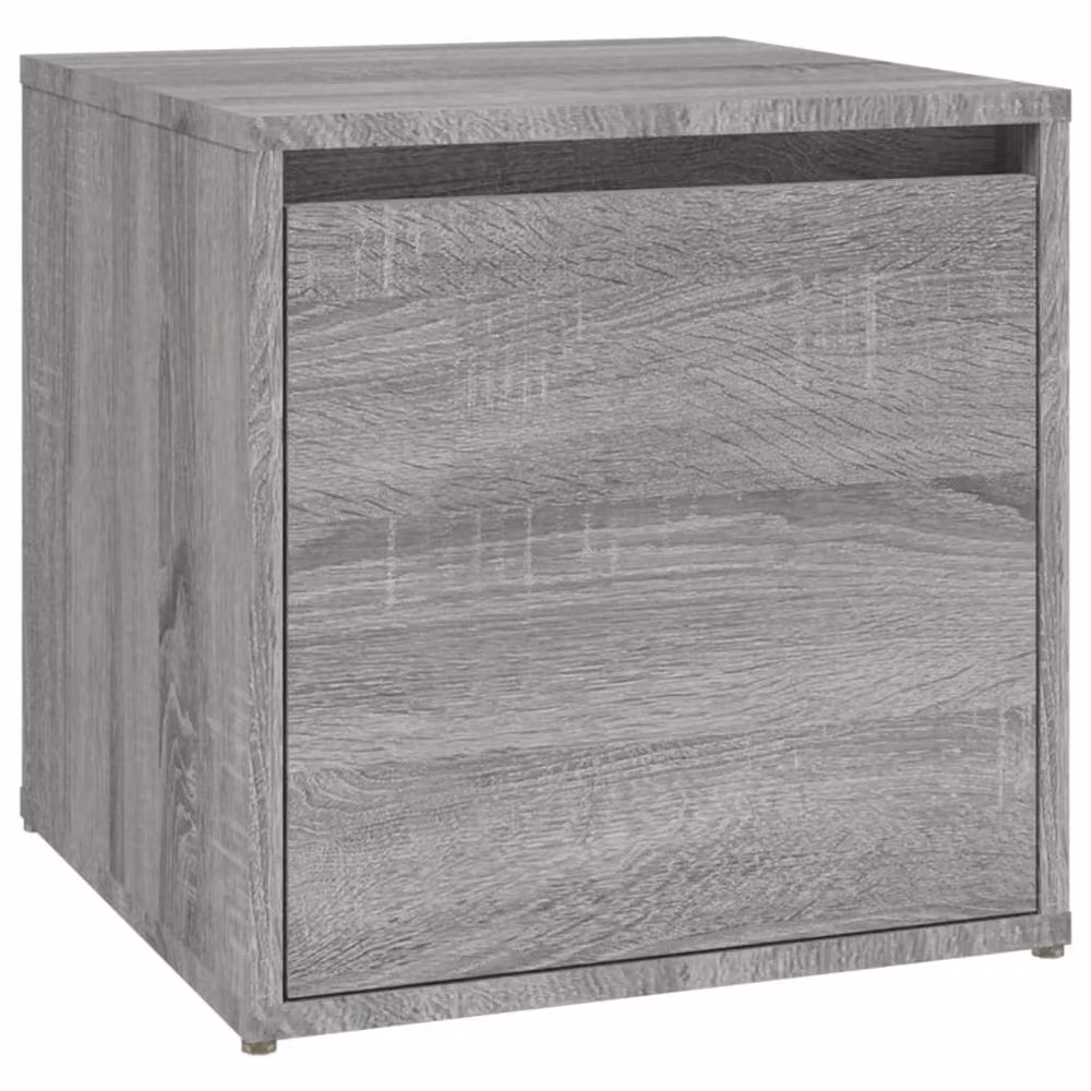 Berkfield Home Grey Hallway Furniture Set with Bench, Mirror and Panel – 3
