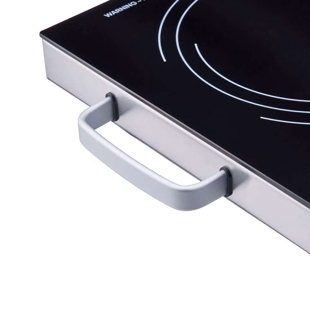 Cooks Professional Single Electric Ceramic Hob Portable Hotplate 2000W in Black – 4