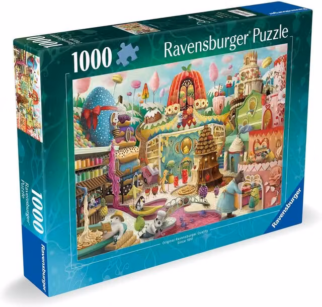 Sweet Street 1000 Piece Multicolour Jigsaw Puzzle