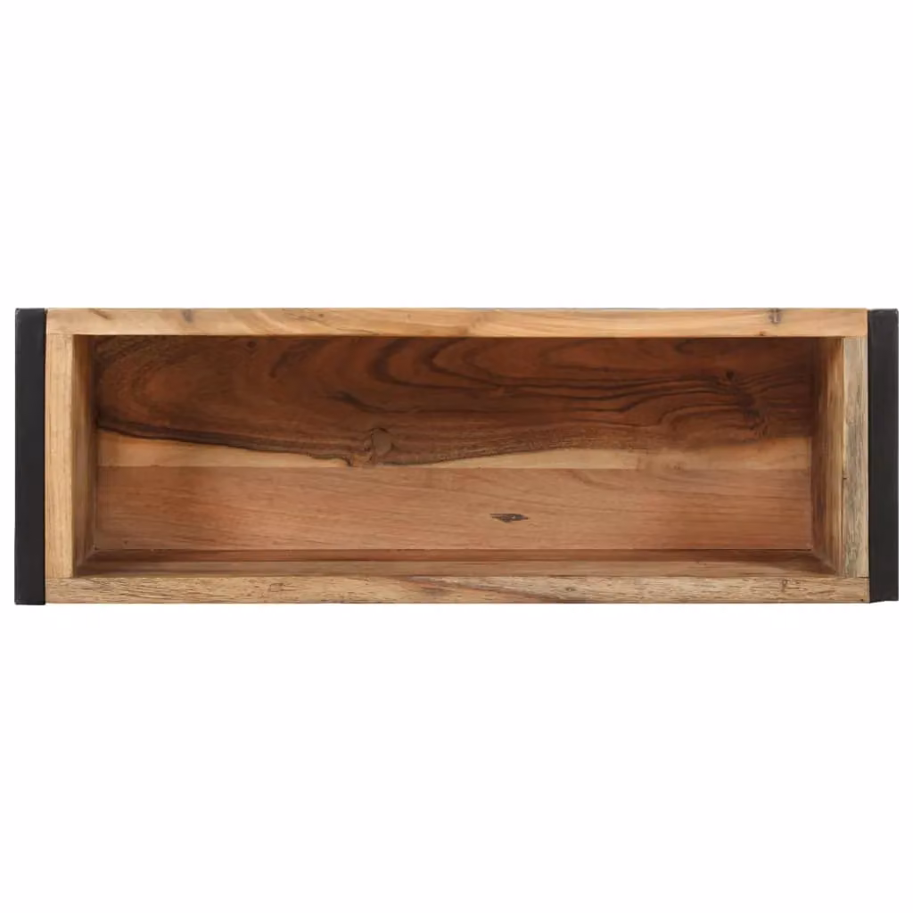 Berkfield Home Wooden Raised Bed Planter in Black, W/D/H: 60 x 20 x 68 cm – 3