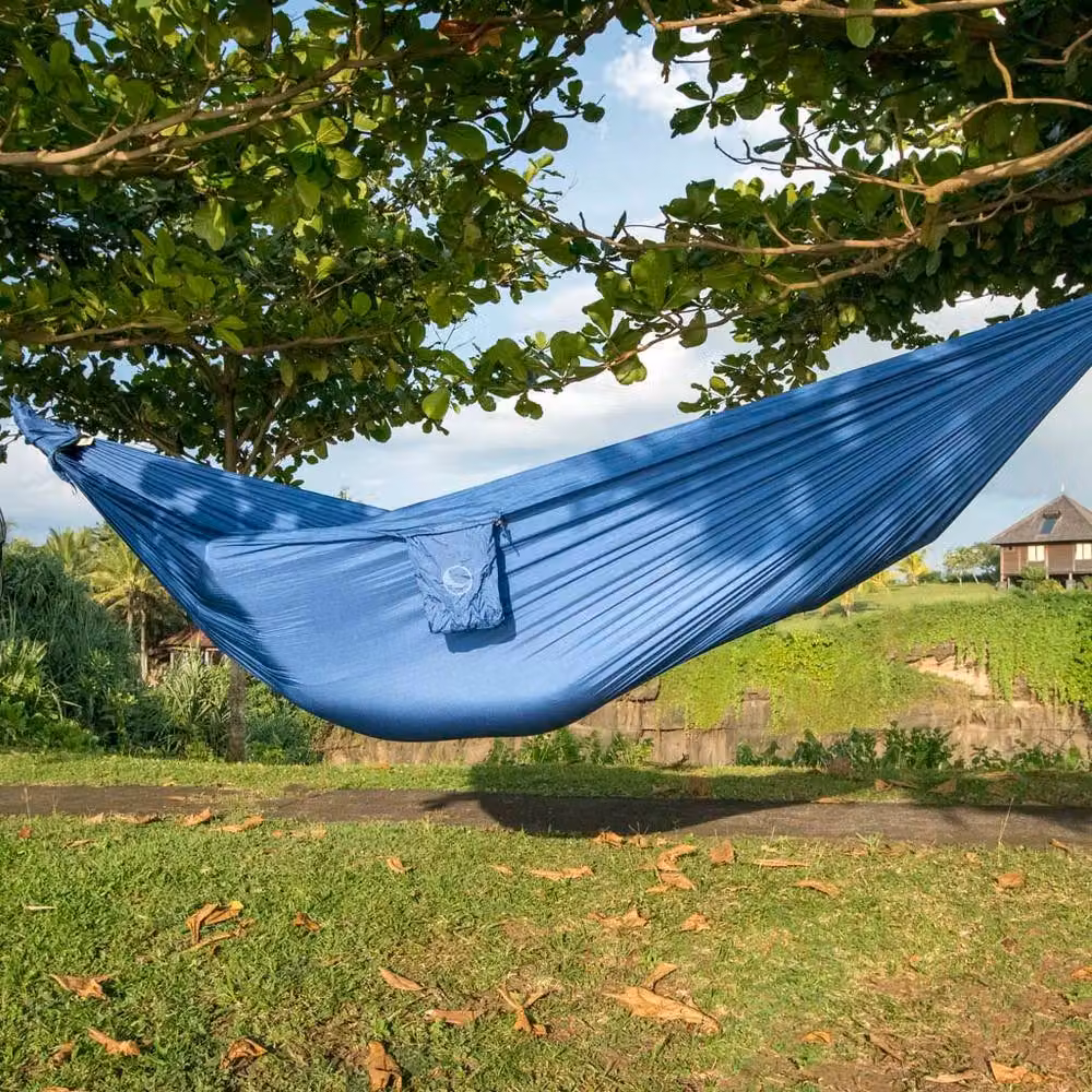 Ticket To The Moon Compact Travel Hammock in Blue – 6