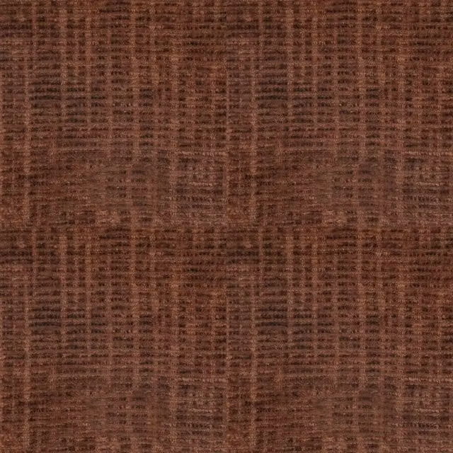 HOUSE Llewelyn-Bowen Fabric Ottoman in Cinnamon Brown