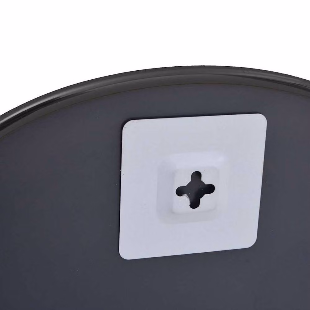 Berkfield Home Black Rectangular Minimalist Wall Mirror W: 40 cm, H: 30 cm – 2