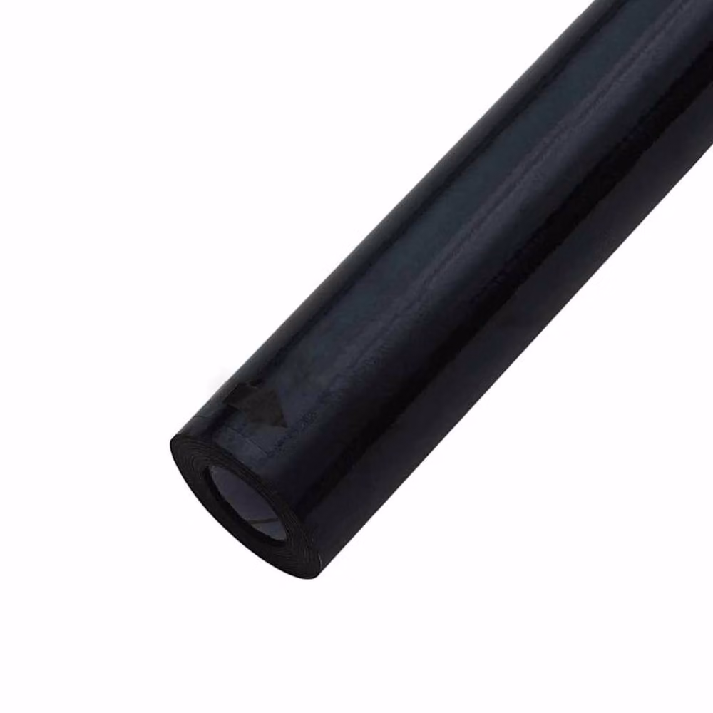 Berkfield Home Static Frosted Black PVC Soft Window Films, 5 Pieces – 6