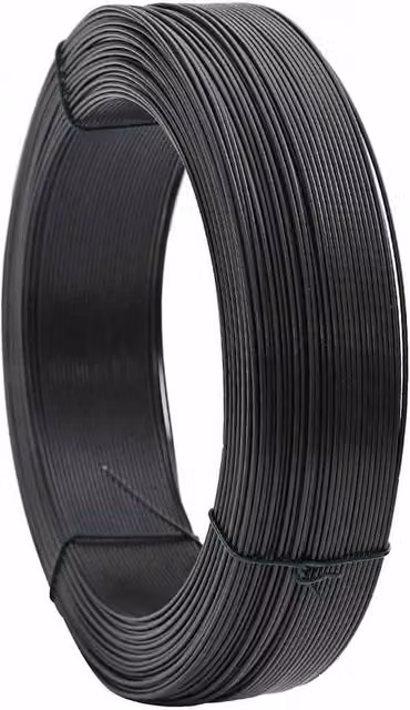 Berkfield Home Anthracite Black Plastic Coated Steel Fence Binding Wire, 250 m, 0.9/1.4 mm