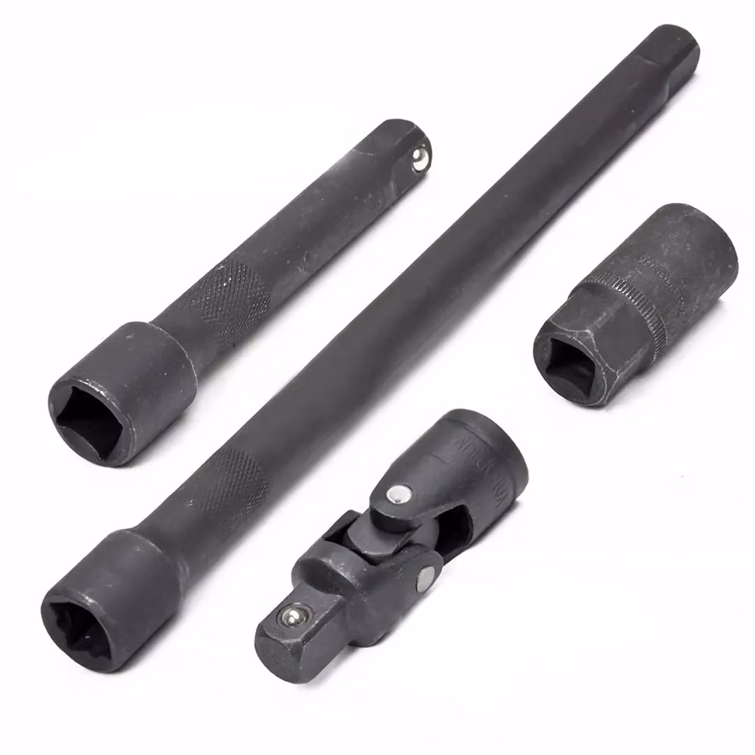 SPETLEK Heavy Duty 1/2 inch Ratchet Wrench Socket Set in Black Chrome Vanadium Steel – 3