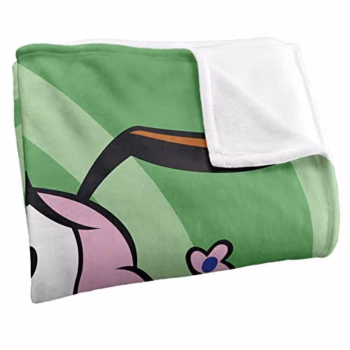 LOGOVISION Courage The Cowardly Dog Complete Series Super Soft Microfibre Throw Blanket, Multicolour, W/D/H: 152 x 127 cm – 2