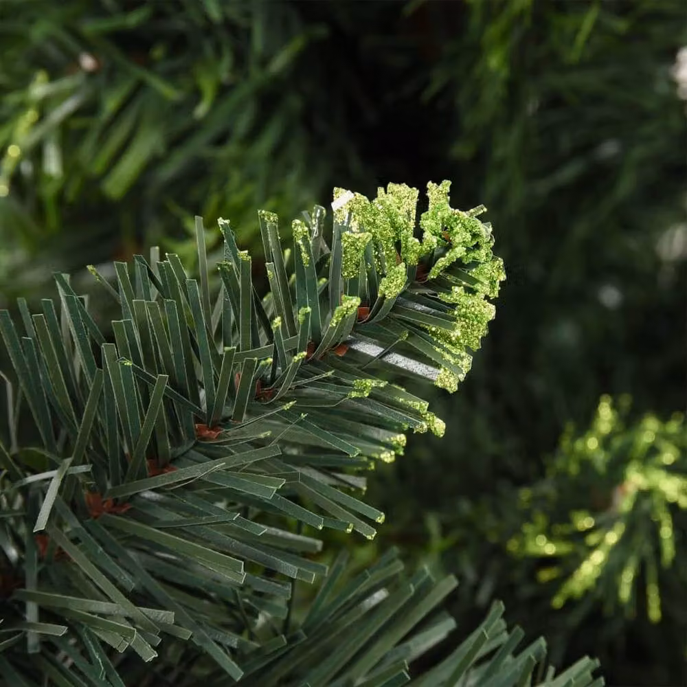 Berkfield Home Pre-lit Artificial Christmas Tree with Pine Cones, Green, Height: 210 cm – 3
