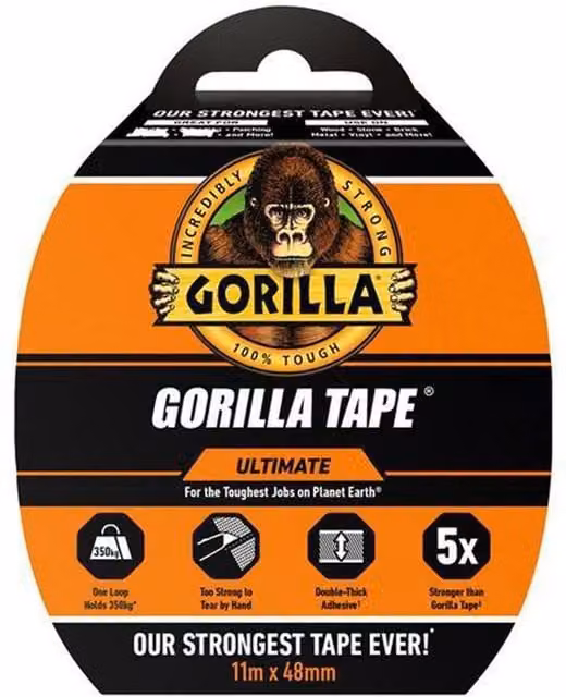 Gorilla Glue Gorilla Tape Ultimate Black 11m – 1