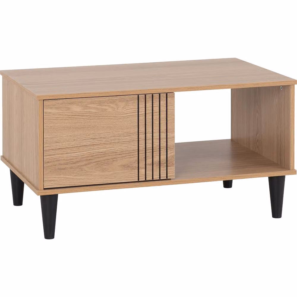 Seconique Tessa Rectangular Coffee Table in Natural Wood Finish – 2