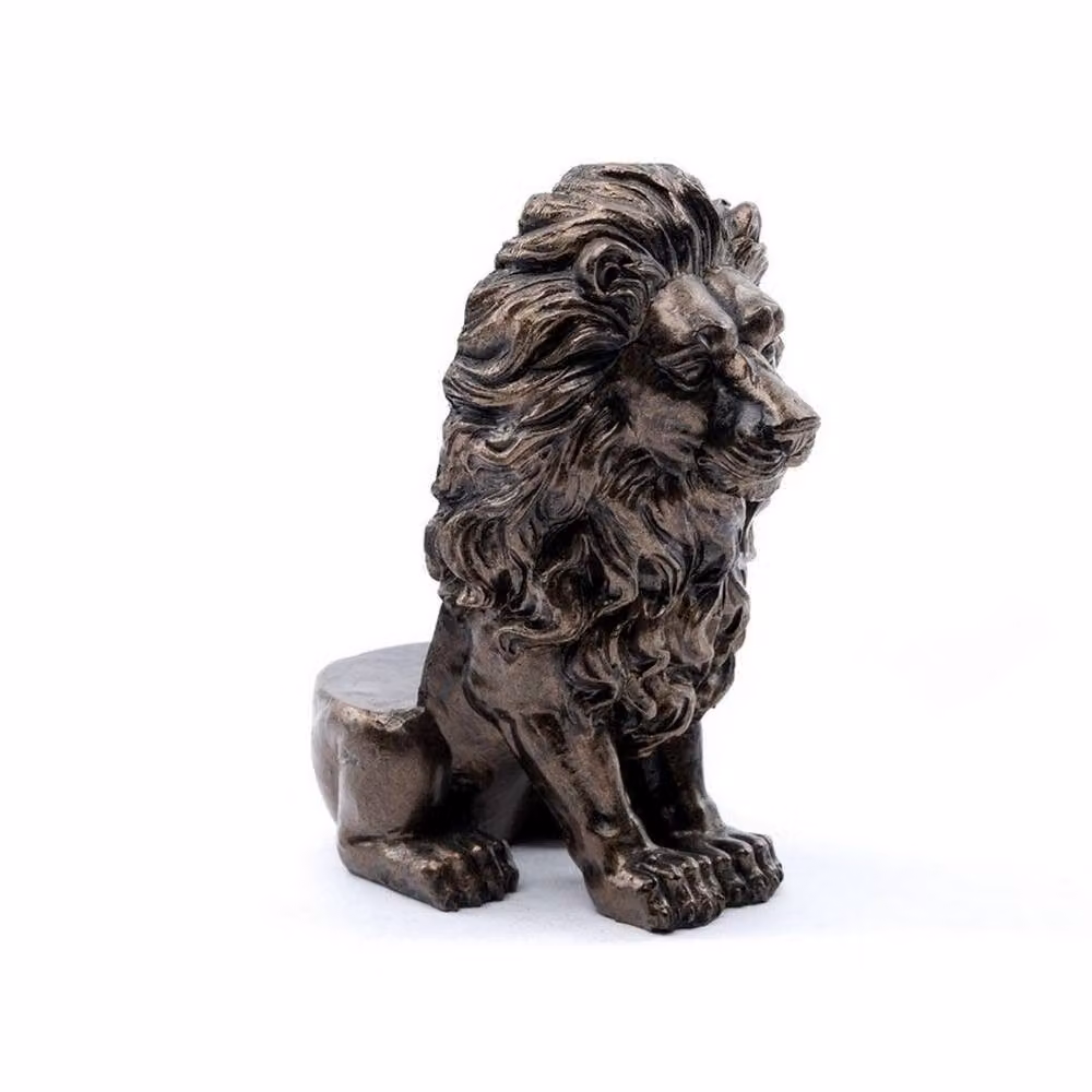 Jardinopia Lion Plant Pot Feet, Set of 3, Bronze, W9 x D6 x H11 cm – 2