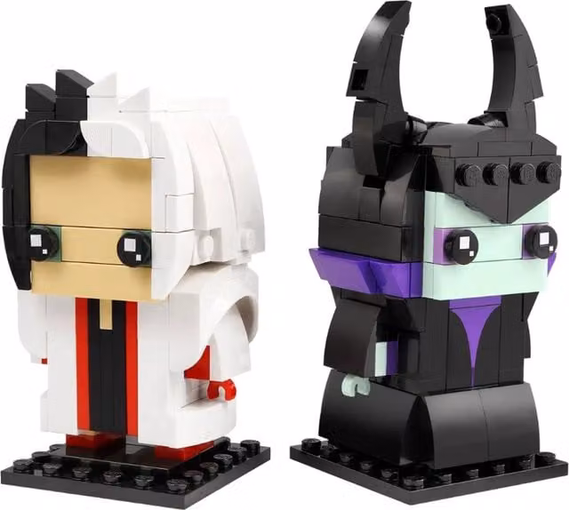 LEGO BrickHeadz Disney Cruella and Maleficent 40620 Multicolour