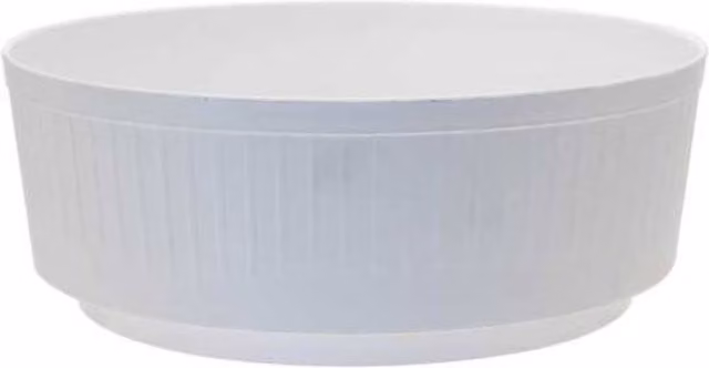 KDMD White Bulb Bowl 5 Pack, 24 cm Diameter