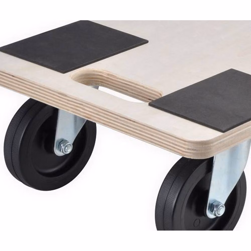 EONLION Heavy Duty MDF Furniture Mover Trolley in Beige, W: 52.0 cm x D: 29.0 cm – 4