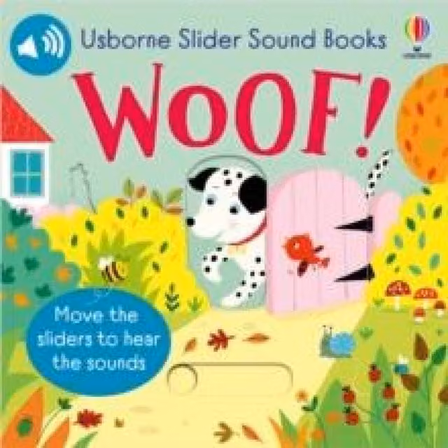 Sam Taplin Slider Sound Book Woof Multicolour Board Book