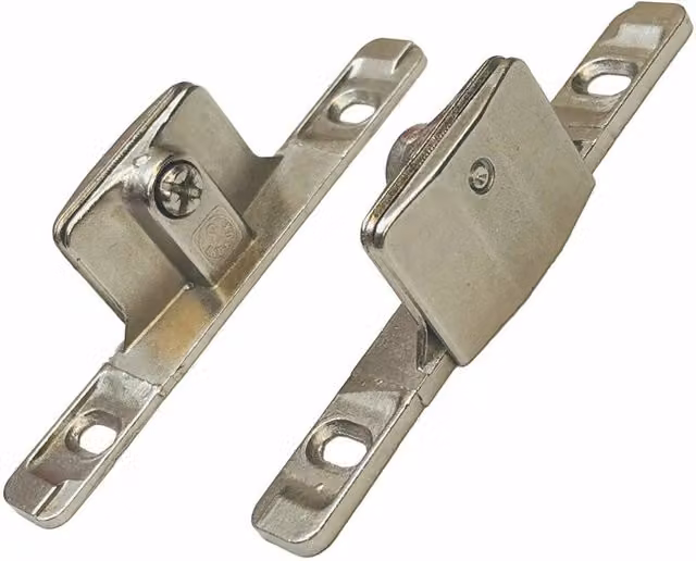 PAWNORA 4 Pack Metal Kitchen Drawer Front Fixing Brackets in Silver – 1