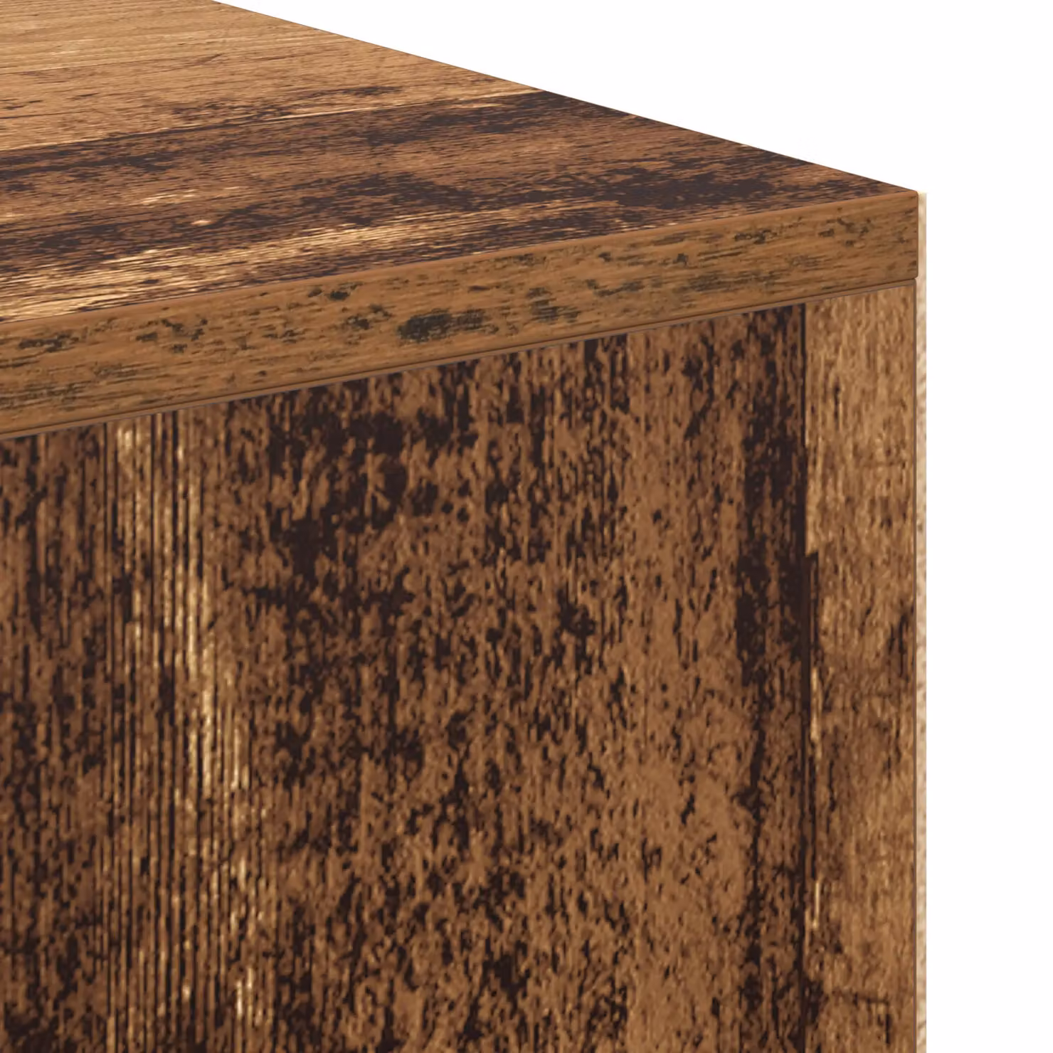 Berkfield Home Writing Desk in Brown Engineered Wood with Small Storage – 4