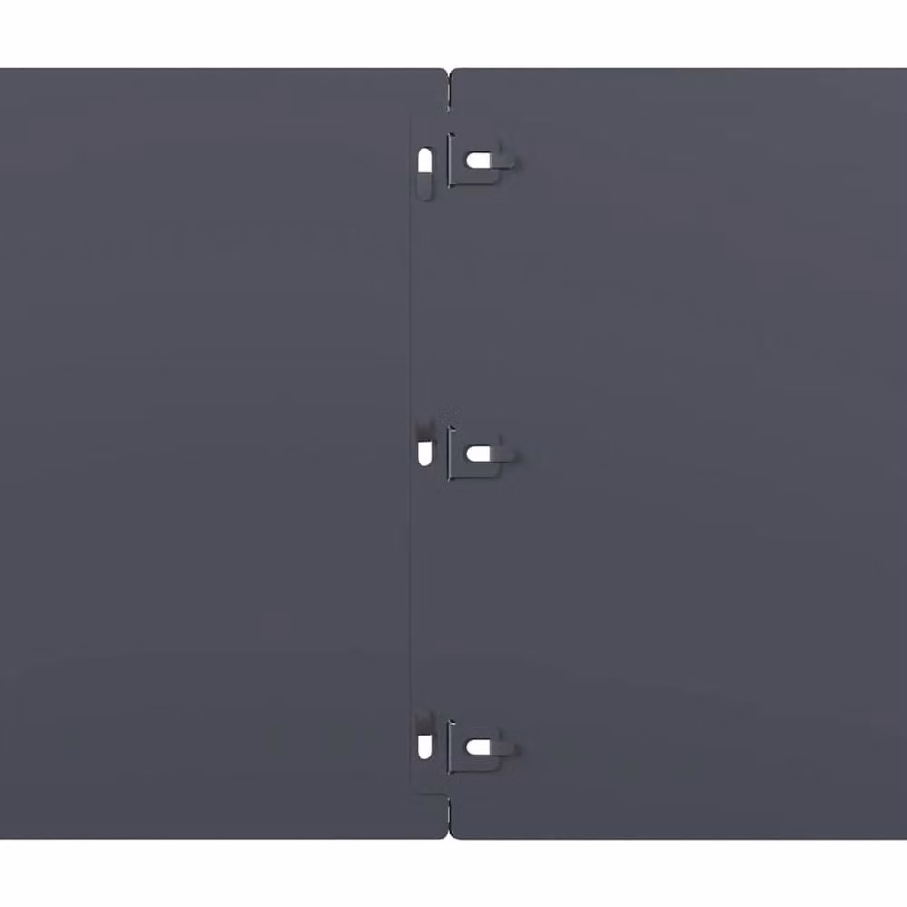 Berkfield Home Lawn Edgings, 20 Pieces, Anthracite, Cold-rolled Steel, 25 x 103 cm – 4
