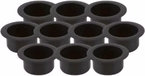 FloPlast Inspection Chamber Blanking Plug, 110mm, Black, Pack of 10