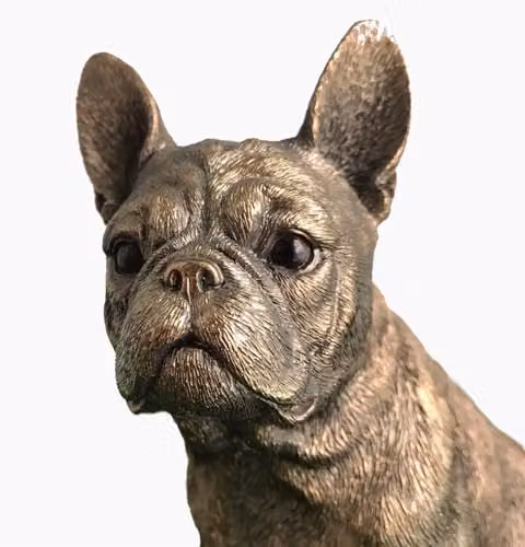 Leonardo Animal Crackers French Bulldog Bronze Effect Figurine – 5