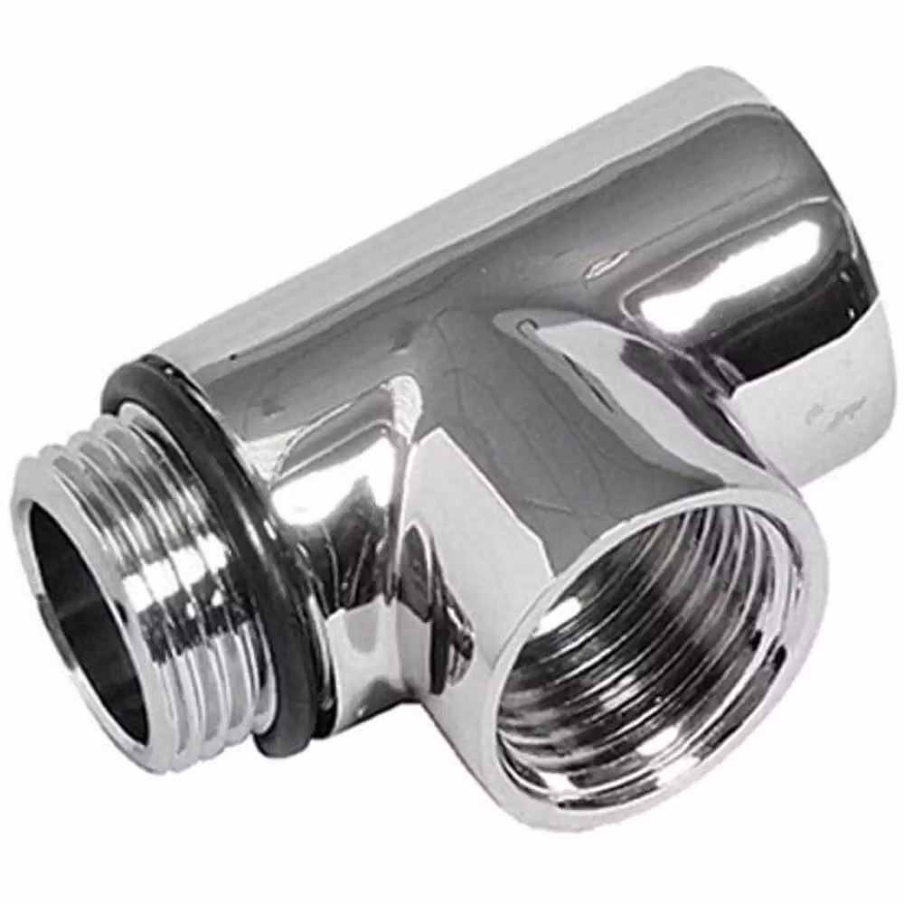 McAlpine Element Chrome Tee Branch in Silver – 2