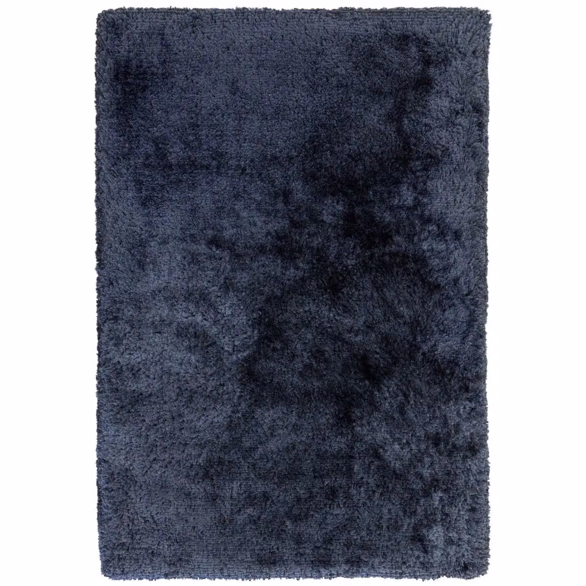 The Rug Shop UK Blue Modern Plain Hand Made Polyester Area Rug W: 160 cm, D: 230 cm – 4