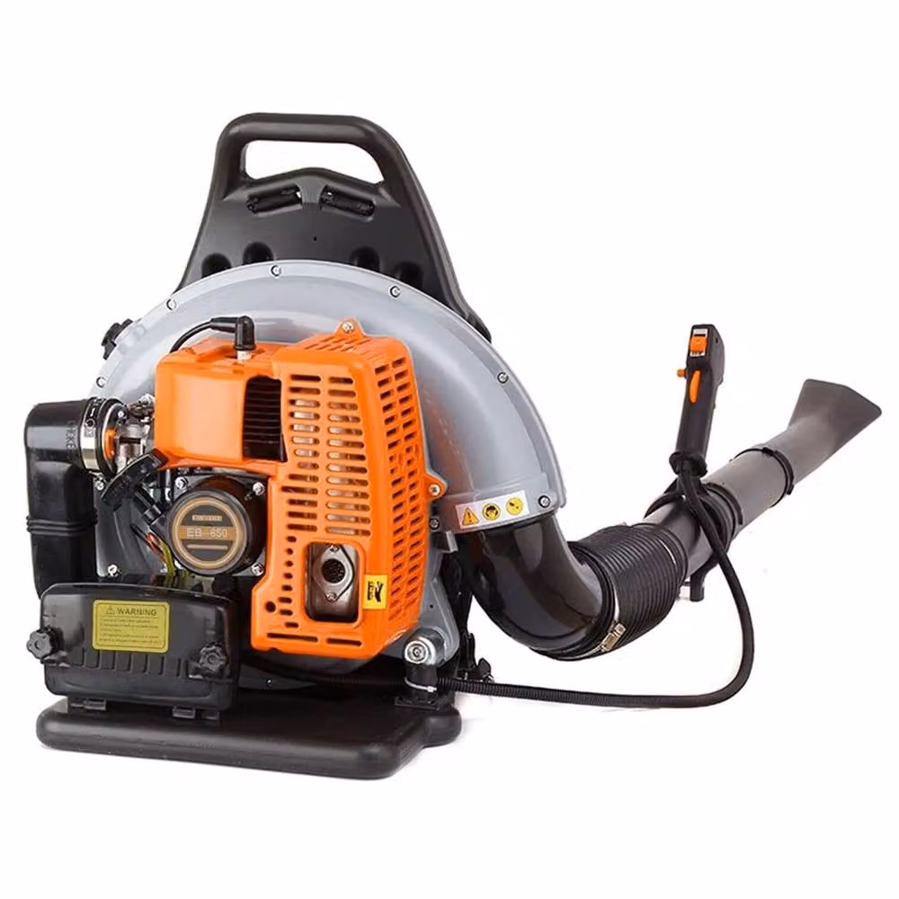 Nordara 63CC Petrol Backpack Leaf Blower in Orange – 3