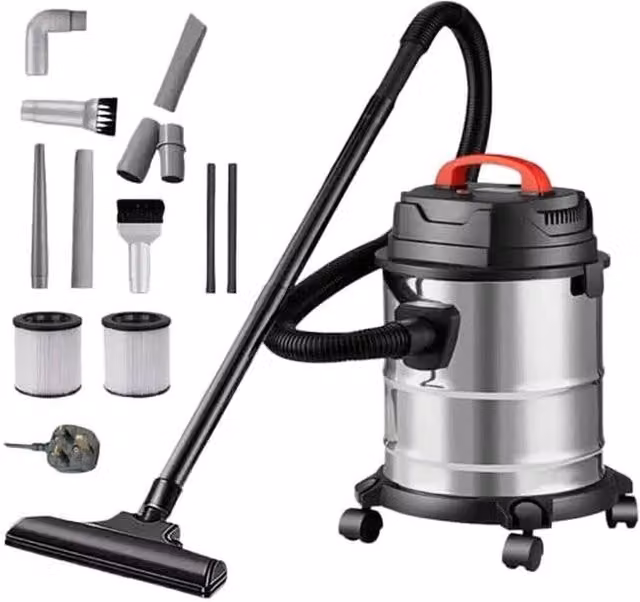 Kelvenix 1500W 20L Wet and Dry Vacuum Cleaner in Silver – 1