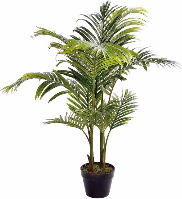 Best Artificial Green Areca Palm Tree, Height: 100 cm