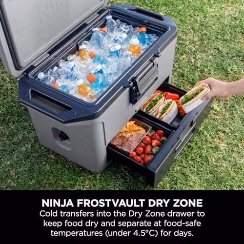 Ninja FrostVault Hard Cooler, 47L, Slate Grey – 3
