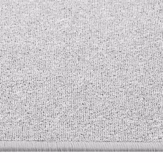 Berkfield Home Elegant Carpet Runner in Light Grey, W: 80 cm, L: 300 cm