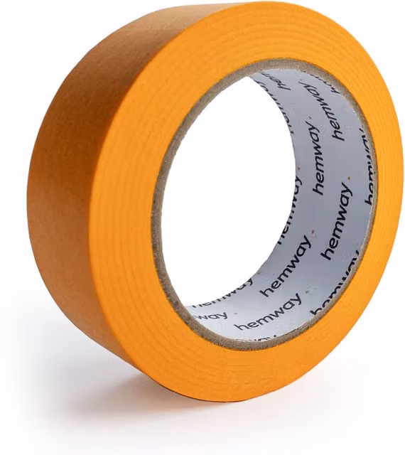 Hemway Premium Painters Masking Tape - Orange