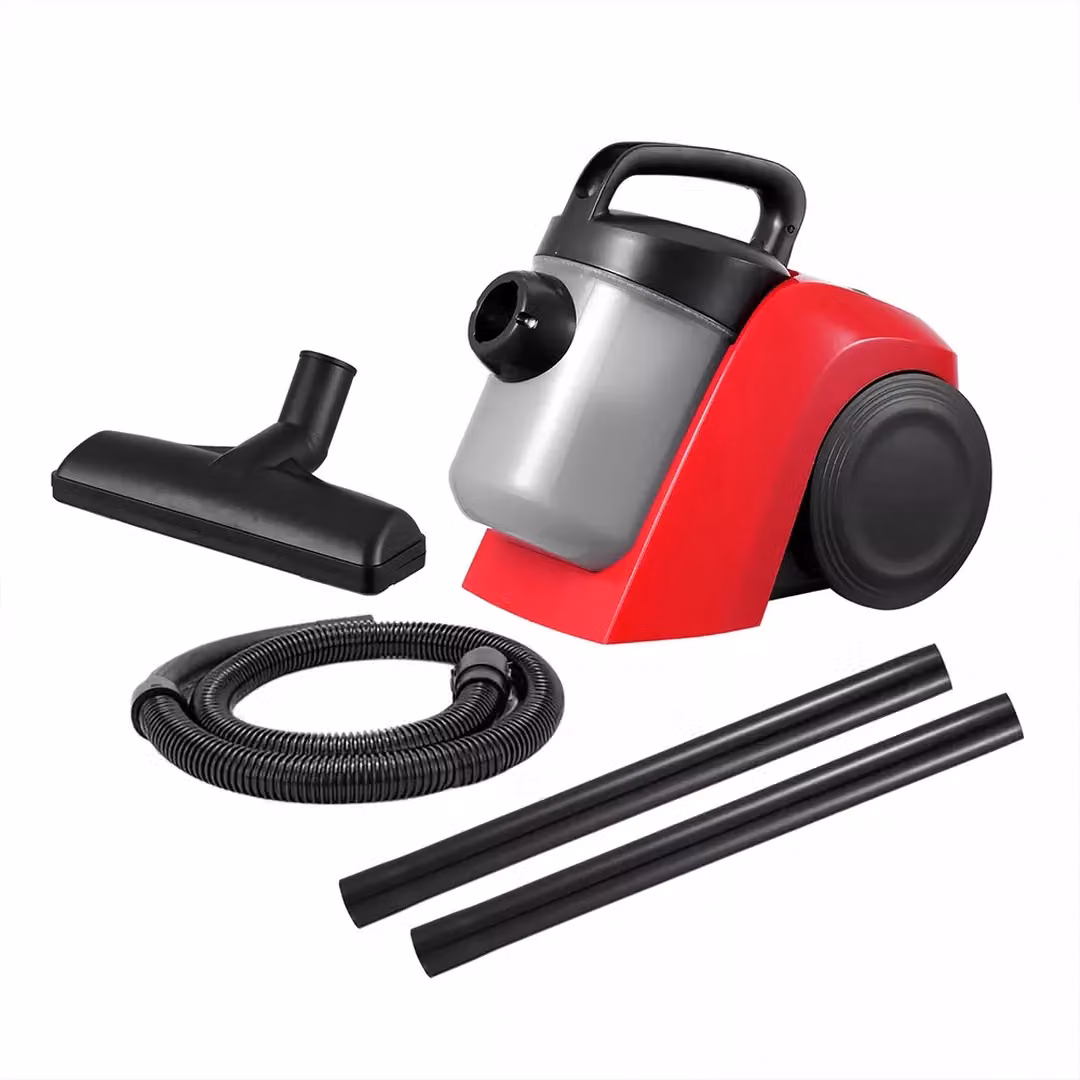 SPETLEK Bagless Cylinder Vacuum Cleaner 1000W with HEPA Filter in Red and Black – 4