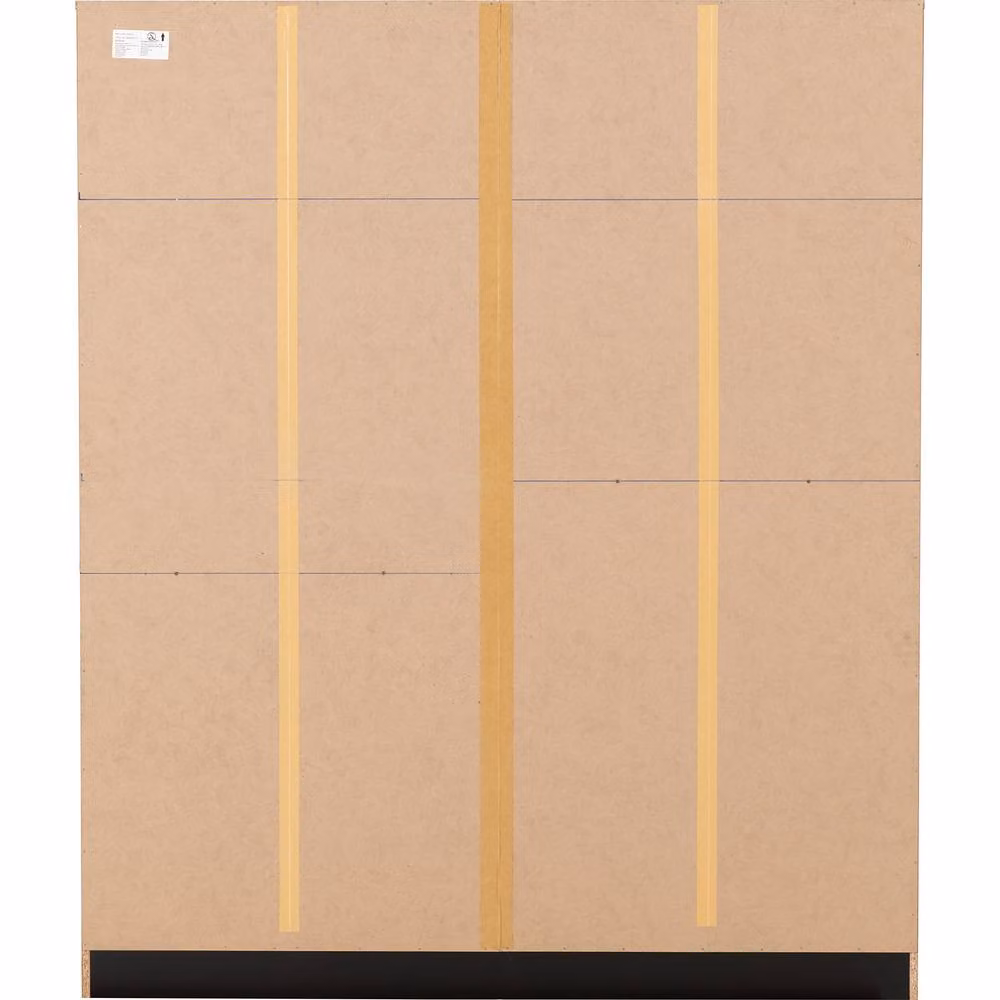 Seconique Malvern 4 Door Wardrobe in Matt Black – 6