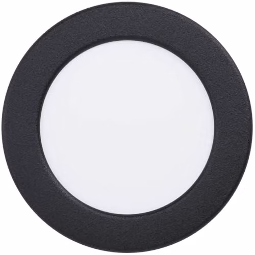 Loops Modern LED Ceiling Light in Black and Gold/Brass – 1