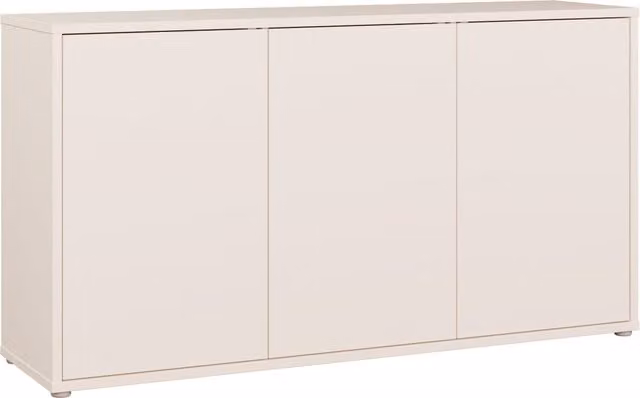 Furniture To Go Alice Springs 3 Door Sideboard with Push-Open Doors and Drawer in Sand