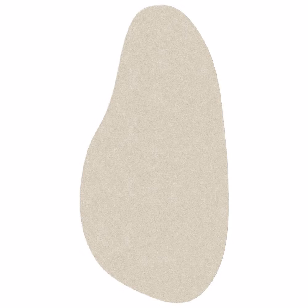Berkfield Home HUARTE Washable Short Pile Rug in Beige, W: 100 cm x D: 200 cm – 2