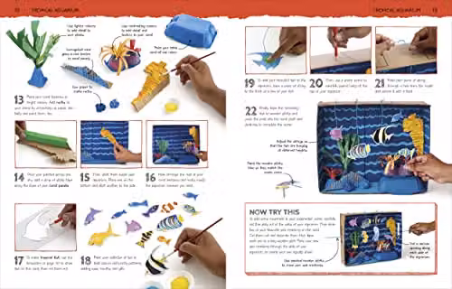 DK Cardboard Activity Lab: 25 Exciting Recycling Projects for Crafty Kids, Multicolour – 5