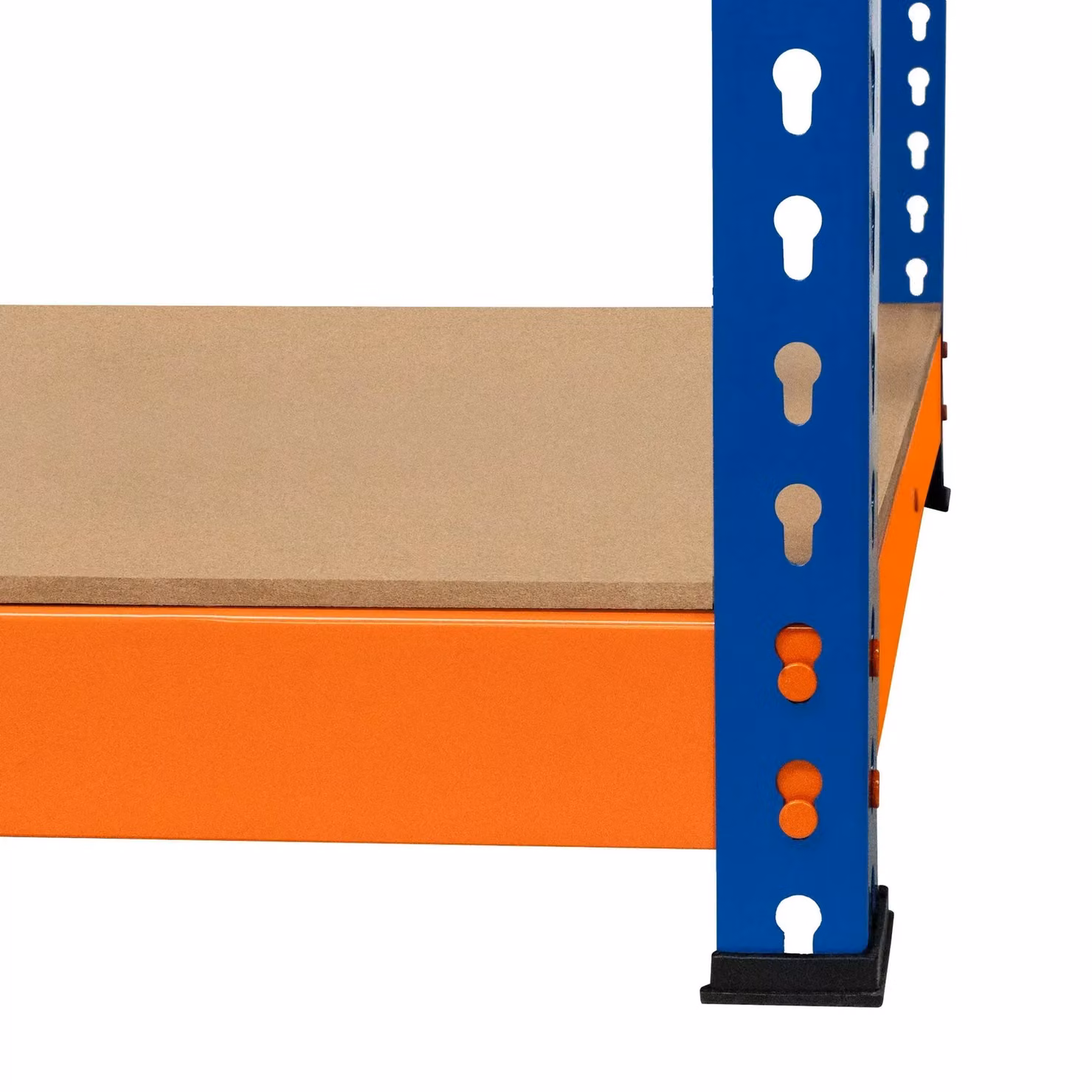 Monstershop S-Rax 2 Tier Workbench in Orange, W/D/H: 90 x 45 x 90 cm – 4