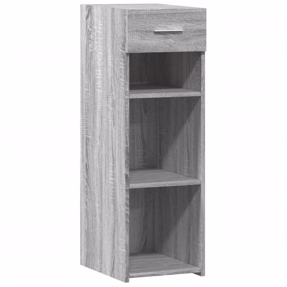 Berkfield Home Grey Sonoma Sideboard in Engineered Wood, W/D/H: 30 x 42.5 x 93 cm – 2