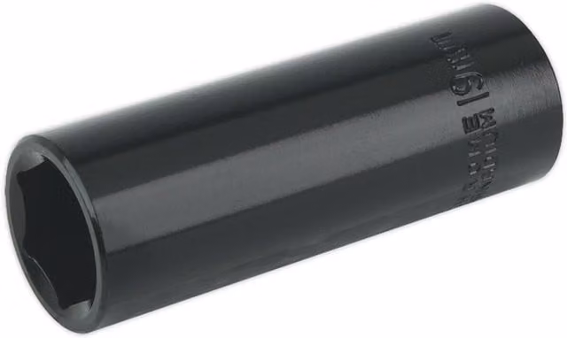 Loops 19mm Forged Deep Impact Socket, 1/2 Inch Square Drive, Chrome Vanadium