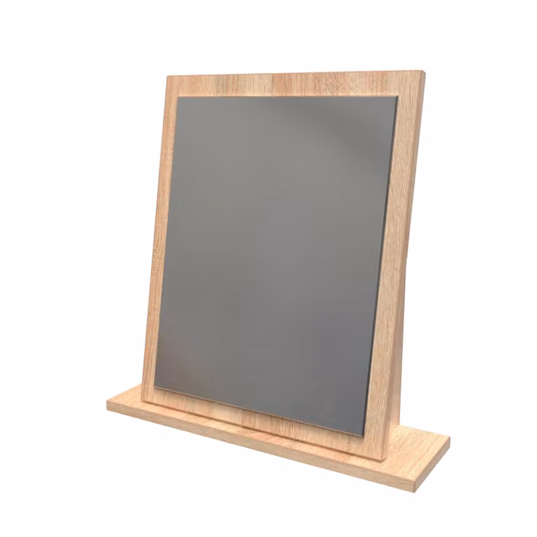 Ready Assembled 2 U Cambridge Rectangular Mirror in White