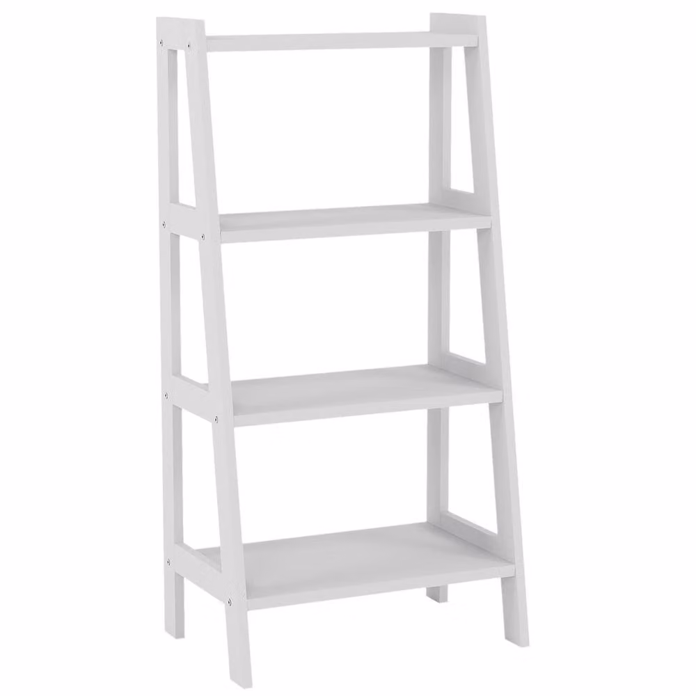 Home Discount Hayle 4 Tier Step Ladder Bathroom Furniture Unit in White – 2