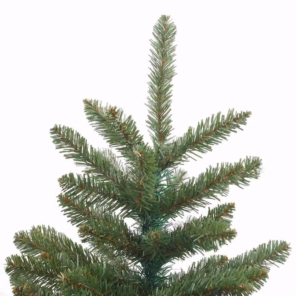 Berkfield Home Artificial Hinged Green Christmas Tree with 300 LEDs, Height: 210 cm – 3